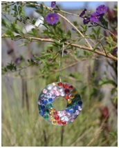 hanging cd ornament image