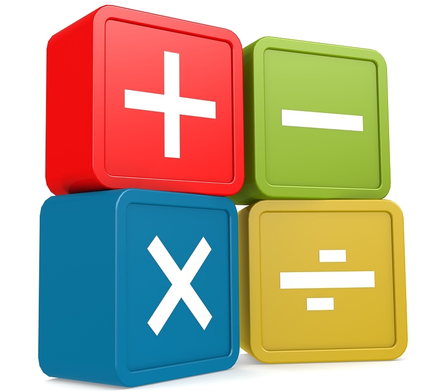 math sign blocks image