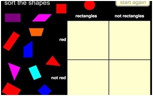 sort the shapes image