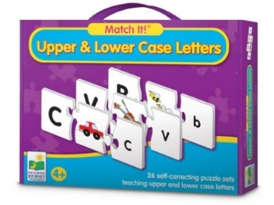 The Learning Journey Match It! Upper & Lower Case Letters